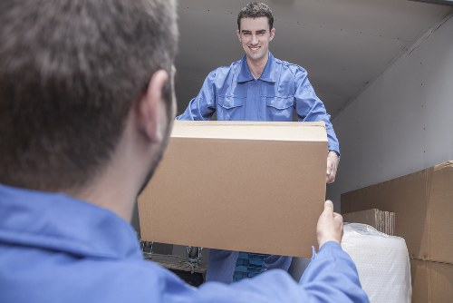 Man and van service helping with local moving in Clapton