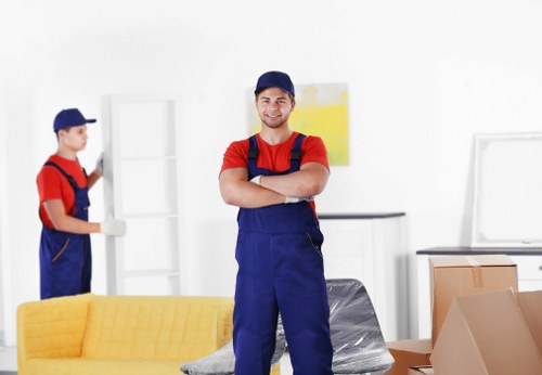 Man and van service helping with a local move in Clapton