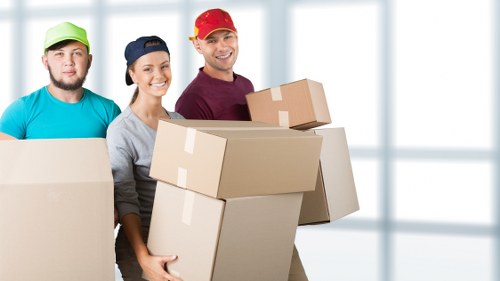 A local moving truck suitable for home and business relocations in Clapton