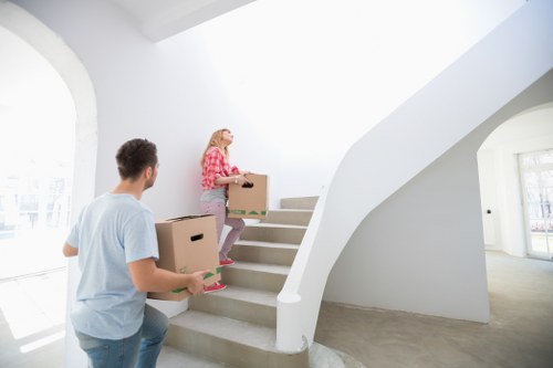 Piano delivery and placement in Clapton after transport