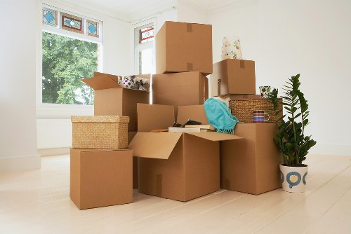 Clapton moving team completing a careful and insured delivery